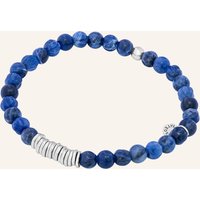 TATEOSSIAN Tateossian Armband Classic Discs blau