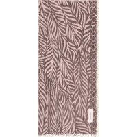 PURSCHOEN Purschoen Cashmere-Schal Leafgarden braun
