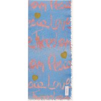 PURSCHOEN Purschoen Cashmere-Schal Freedom blau
