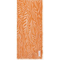 PURSCHOEN Purschoen Cashmere-Schal Leafgarden orange