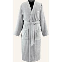 Boss Boss Bademantel Edge grau