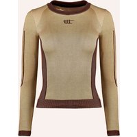 to the top To The Top Long Sleeve Seamless braun