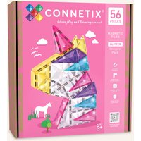 Connetix Connetix Glitter Einhorn-Set pink