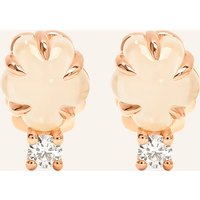 VIERI Vieri Ohrstecker Wolke Milchquarz Brillant rosegold