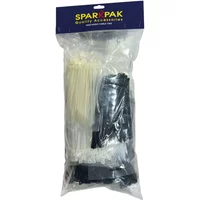 Cable Ties 1000Pc Blk/Natural 300Mm 200Mm And 140Mm