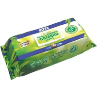 Hippo All Purpose Bamboo Wipes 80Pk Large Bio Degradable