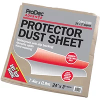 Craftsman Protector Polybacked Dustsheet 24 X 3Ft