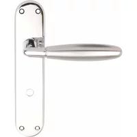 Phoenix B/Room Door Handles Polished/Satin Chrome Premier