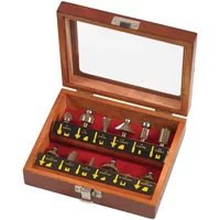 Router Bit Set 12P Am-Tech