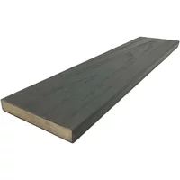 Hollow Composite Skirting Trim Rydal Grey 2.4M 100 X 15Mm