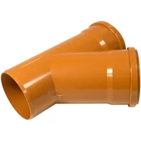 Double Socket 45 Deg Junction 160Mm Underground 6D210