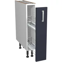 Verona Navy 150Mm Pull Out Base Unit With Wirework