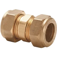 Compression Straight Coupler 22Mm Copper Pk10