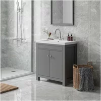 Majestic Porcelain Tile Grey 600 X 600Mm 1.08M2 Pk3