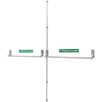 Union Exisafe Double Door Panic Bolt Silver Ce