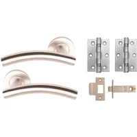Choice Lever Door Pack Satin Stainless Steel