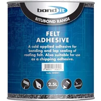 Bitubond Roofing Felt Adhesive Black 2.5L