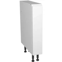 Pull Out Base Unit With Wirework Capri White 150Mm