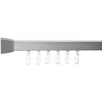 Straight Shower Curtain Rail 1830Mm Silver Croydex