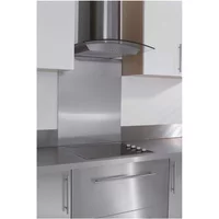 Kitchen Splash Back 600 X 750Mm Stainless Steel
