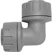 Equal Elbow 22Mm Pk10 Polyplumb Grey