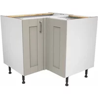 Verona Pebble 935Mm Corner Base Unit L Shape - Pk2 Of 2