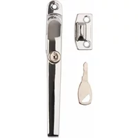 Modern Locking Fastener Polished Chrome