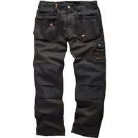 Scruffs Worker Plus 36R Black Trouser