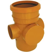 Single Socket Access Pipe 110Mm Underground D274