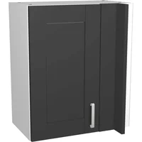 Verona Dark Grey 600Mm Corner Wall Unit