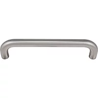 Efb Pull Handle+Finger Plate Satin S/Steel 400Mm