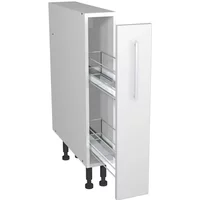 Paris White 150Mm Pull Out Base Unit With Wirework