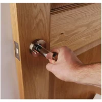 Flex Privacy Door Handle Polished Chrome