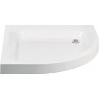 Shower Tray 900Mm Quadrant Abs Stone Resin White
