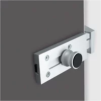 Toilet Cubicle Door - Box A Door Set - Stone Grey