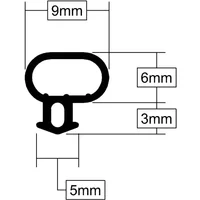 Stormguard Upvc Seal 20M Black