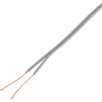 Speaker Cable 2 Core 100M Grey/Black