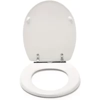 Croydex Lugano Toilet Seat Flexi Fix Soft Close White