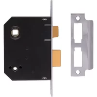 Union Bathroom Mortice Lock Y2294 Polished Brass 63Mm