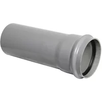 Single Socket Pipe 110 X 2.5M Grey Soil Sp7G