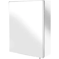 Single Door Bathroom Cabinet Stainless Steel Croydex Avon