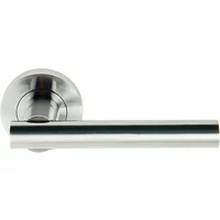 Sultan Lever Door Handles Satin Chrome