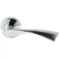 Flex Lever Door Handles Satin Chrome