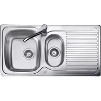 Leisure Linear 1.5 Bowl Sink 950 X 508Mm S/Steel 1Th Reversible