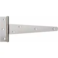 Medium Tee Hinges Bright Zinc Plated 456Mm Pk2
