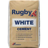 Rugby White Cement 25Kg
