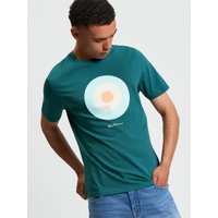 Ben Sherman Get 71% Discount on Teal Short Sleeve Target TShirt