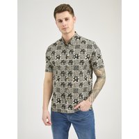 Block Checkerboard Paisley Shirt