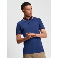Ben Sherman Enjoy 25% Discount on Persian Blue Chequerboard Print Polo Shirt