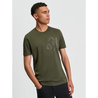 Ben Sherman Enjoy 19% Off on Khaki Headphone Tshirt